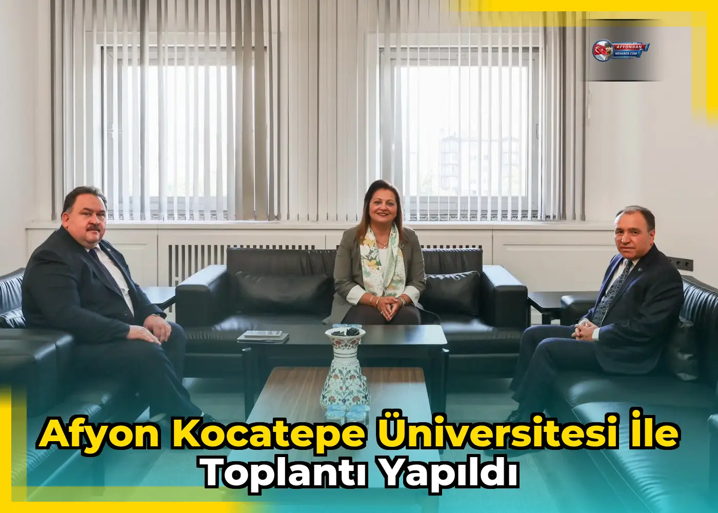 Afyon Kocatepe Üniversitesi ile toplantı yapıldı