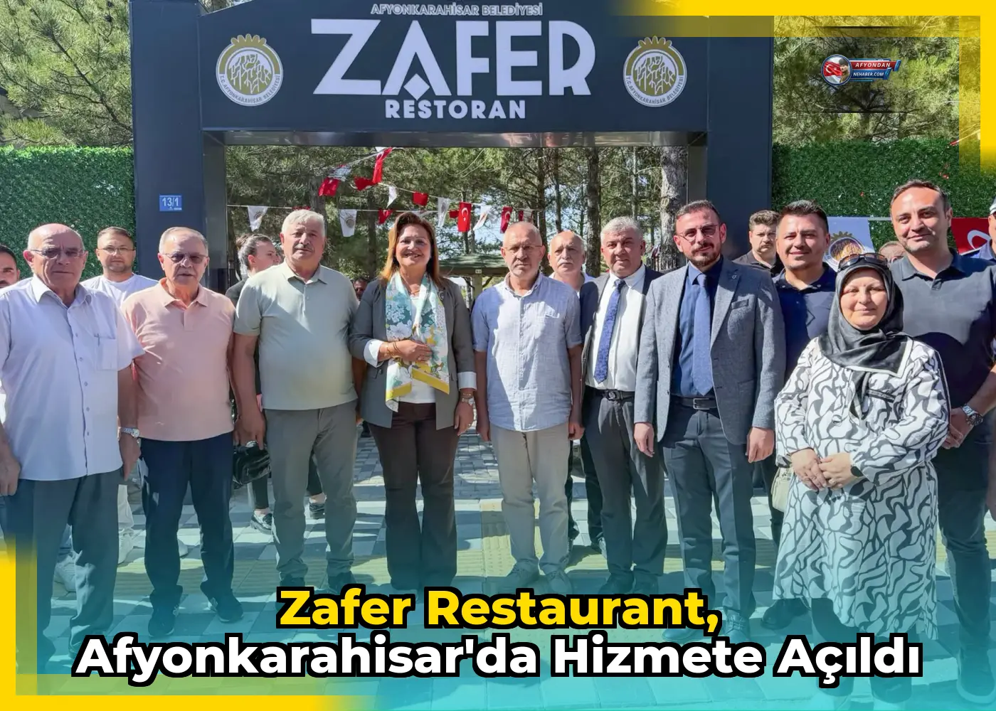 Zafer Restaurant, Afyonkarahisar'da hizmete açıldı