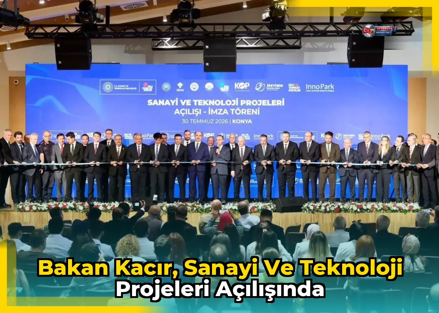 Bakan Kacır, Sanayi ve Teknoloji Projeleri Açılışında