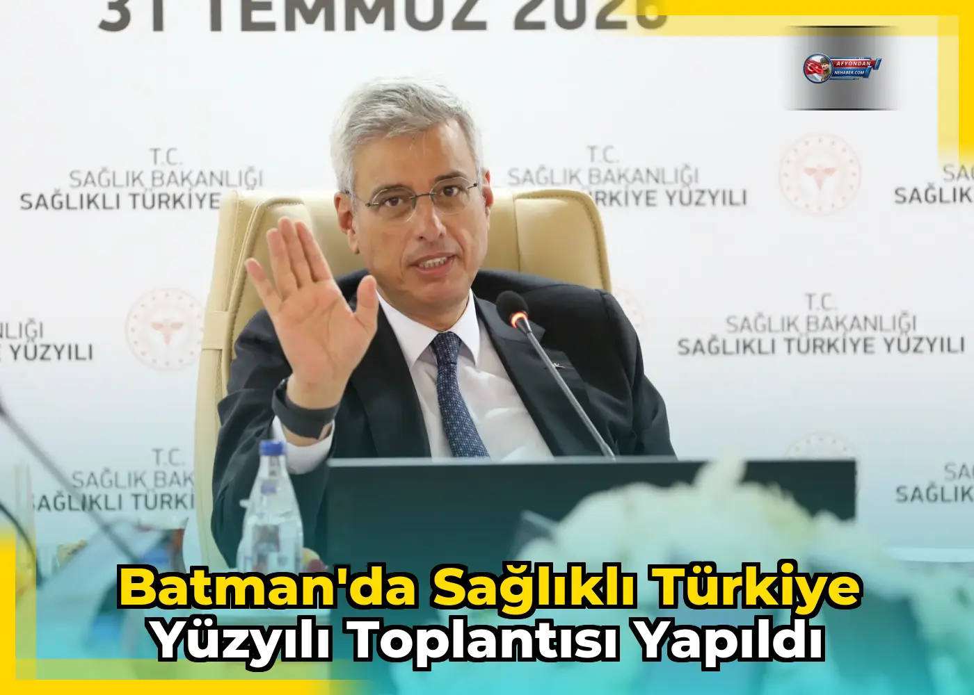 Batman'da Sağlıklı Türkiye Yüzyılı Toplantısı Yapıldı