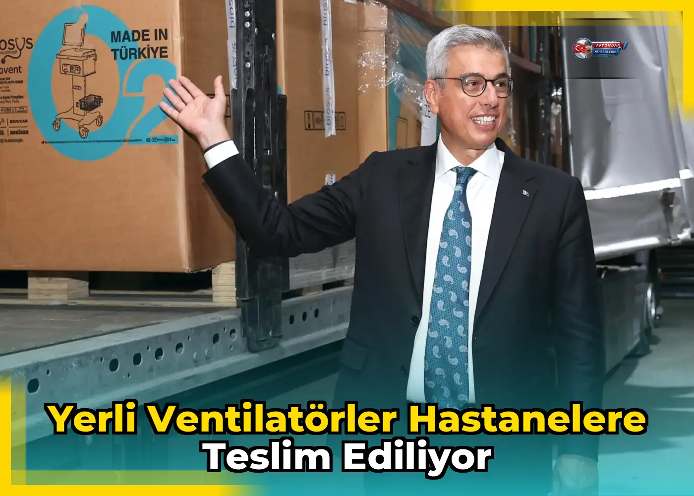 Yerli ventilatörler hastanelere teslim ediliyor
