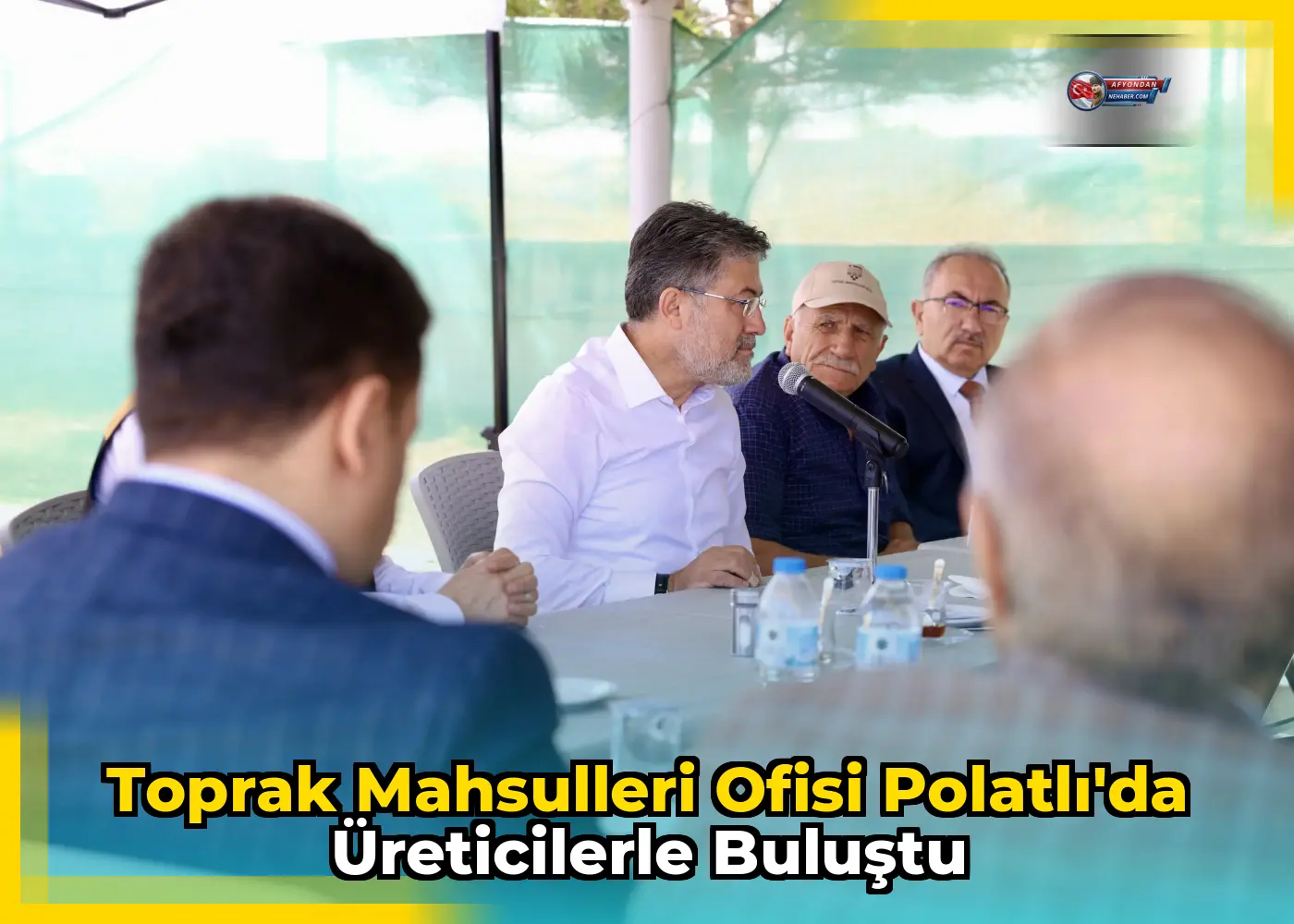 Toprak Mahsulleri Ofisi Polatlı'da üreticilerle buluştu
