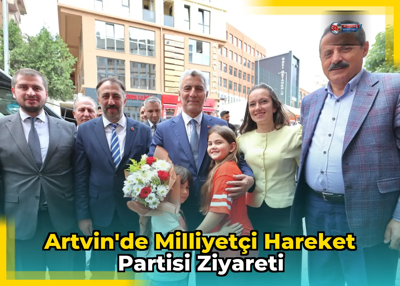 Artvin'de Milliyetçi Hareket Partisi Ziyareti