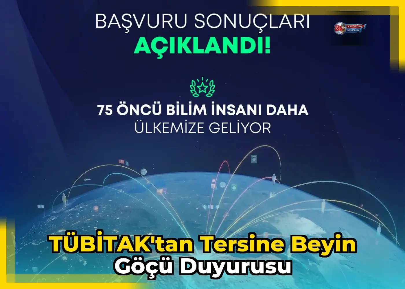 TÜBİTAK'tan Tersine Beyin Göçü Duyurusu