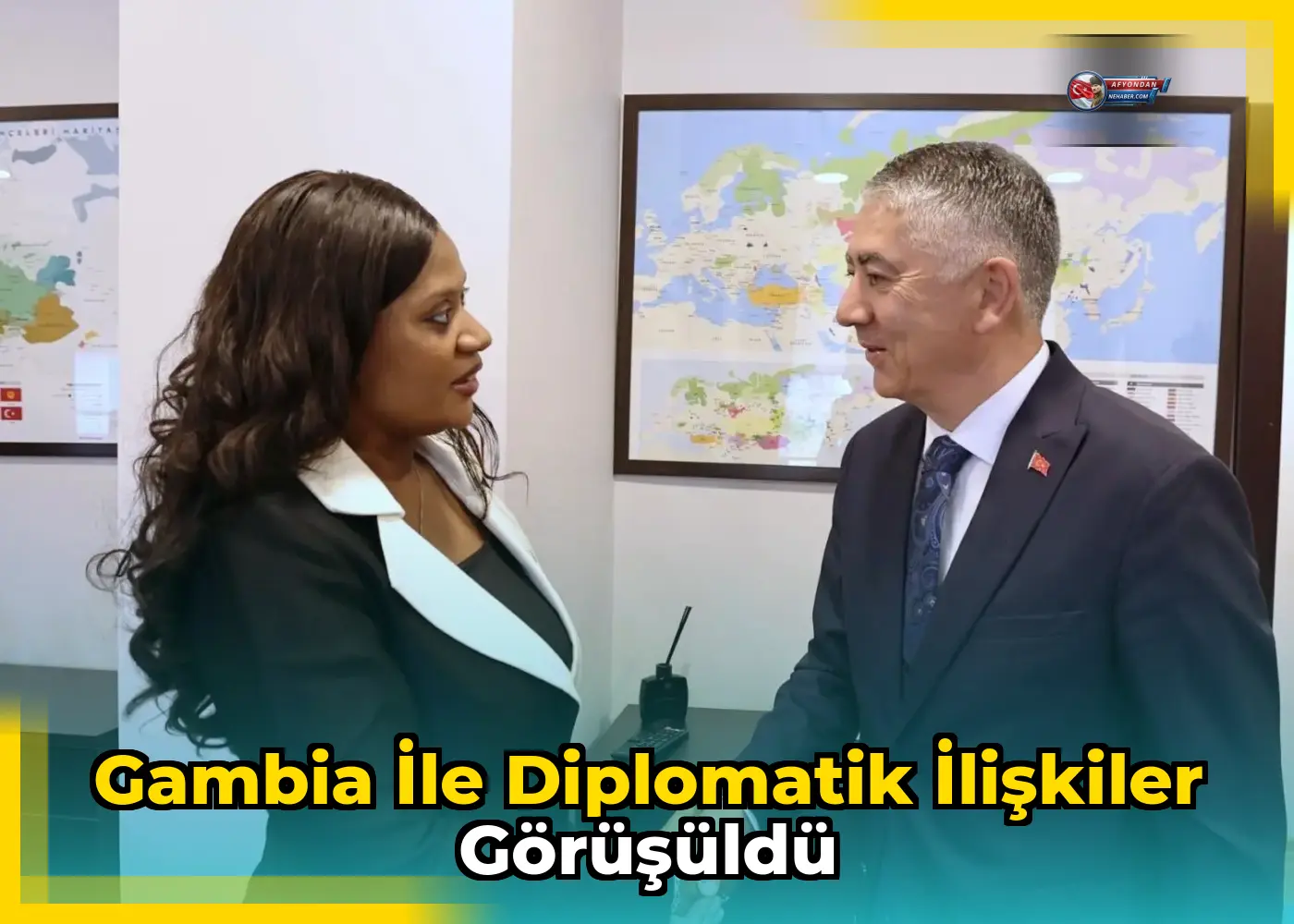 Gambia ile diplomatik ilişkiler görüşüldü