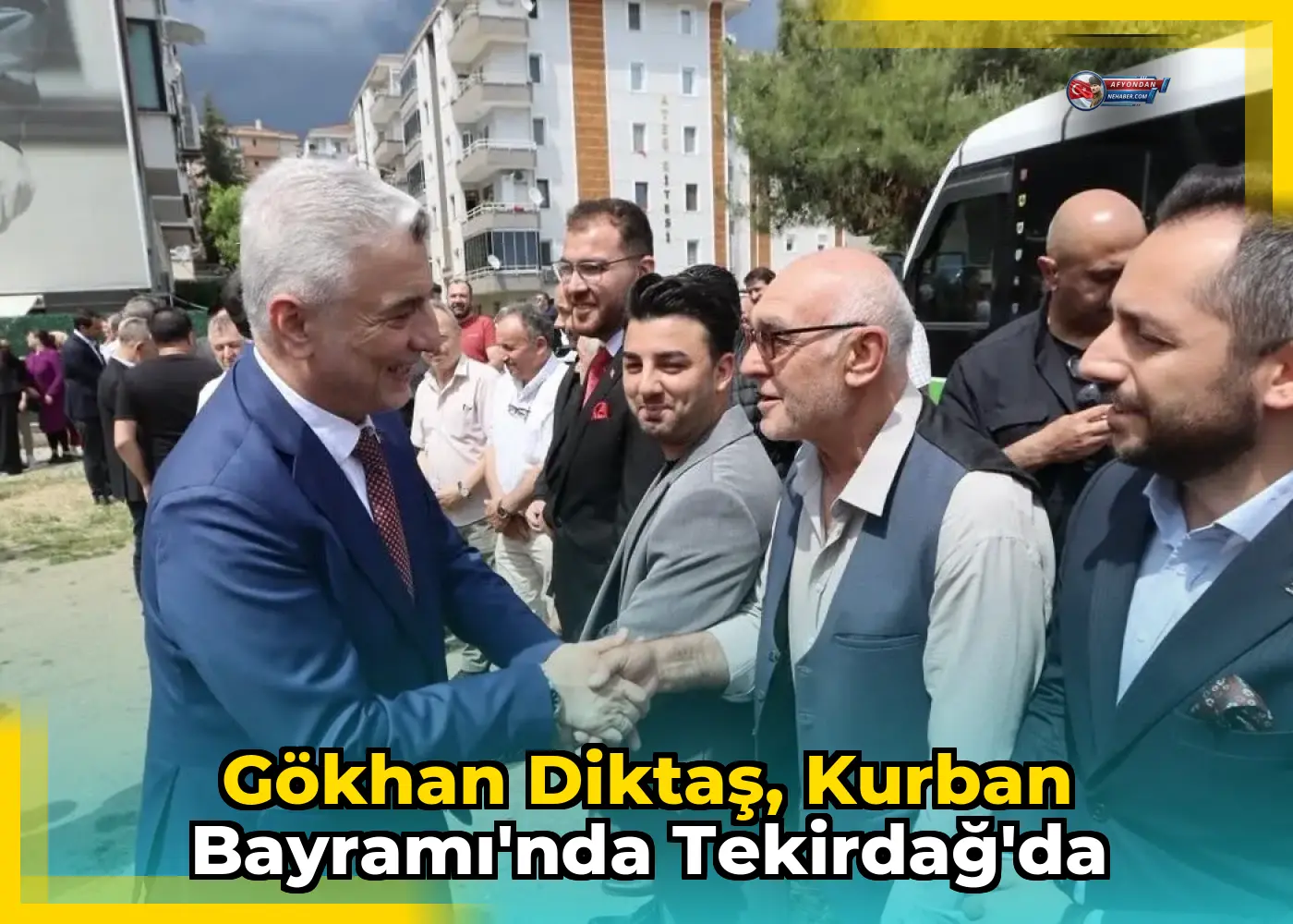 Gökhan Diktaş, Kurban Bayramı'nda Tekirdağ'da