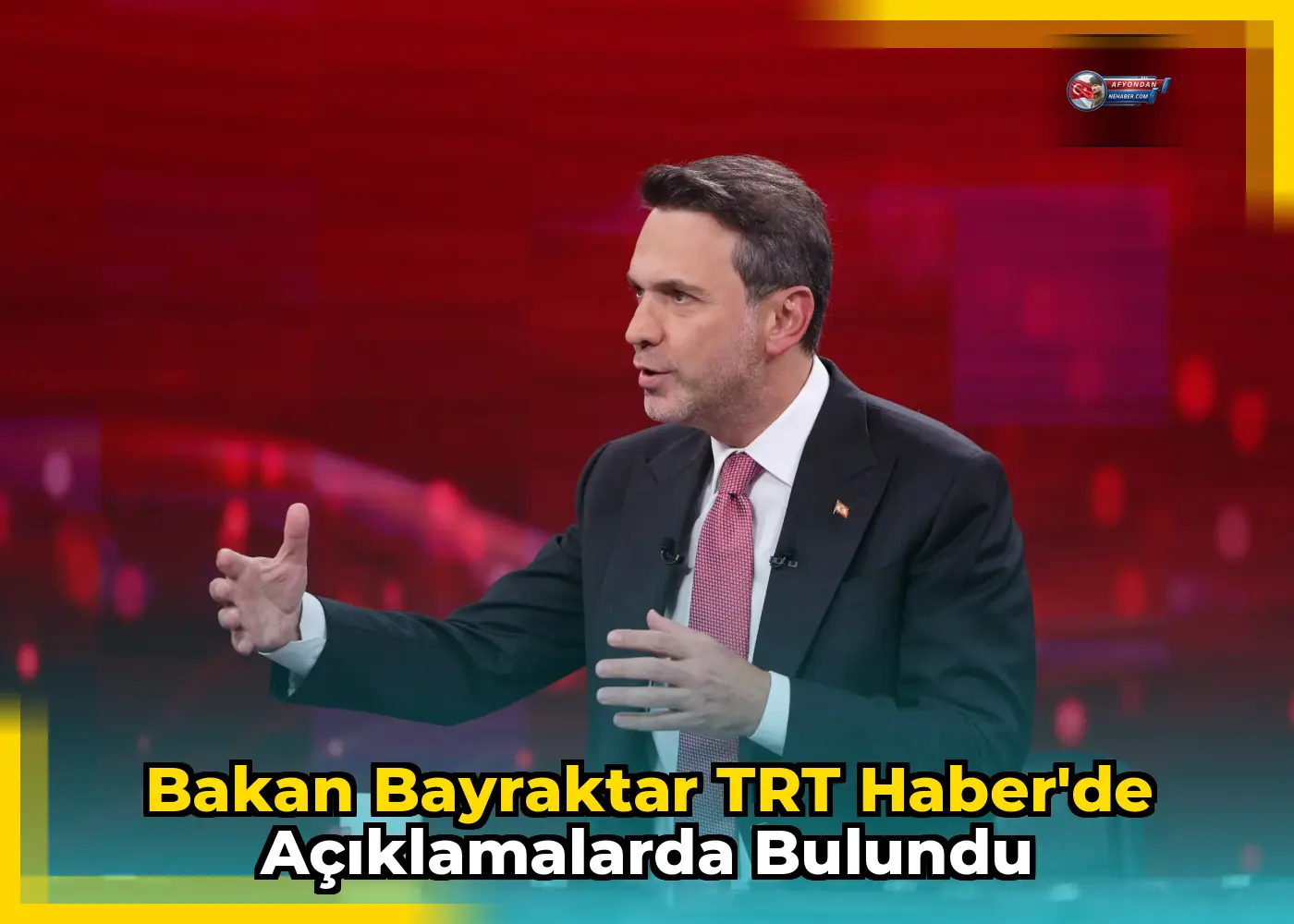 Bakan Bayraktar TRT Haber'de açıklamalarda bulundu