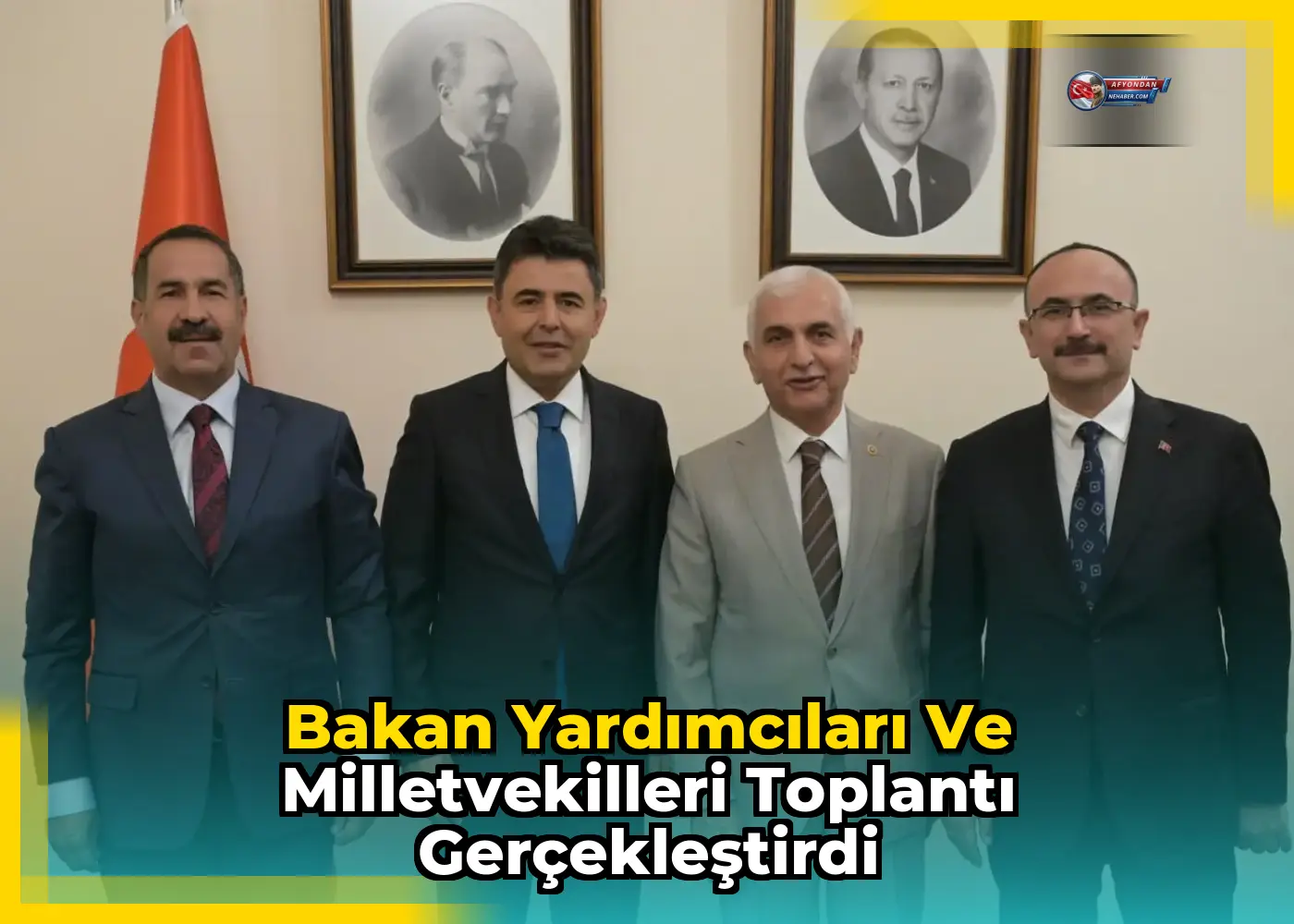 Bakan Yardımcıları ve Milletvekilleri Toplantı Gerçekleştirdi