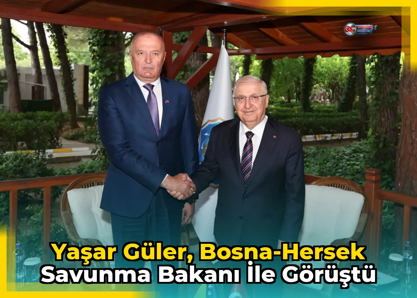 Yaşar Güler, Bosna-Hersek Savunma Bakanı ile görüştü