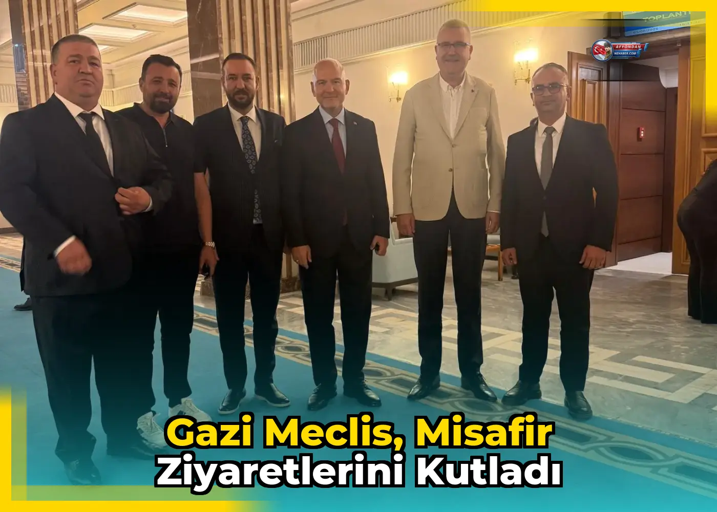 Gazi Meclis, misafir ziyaretlerini kutladı