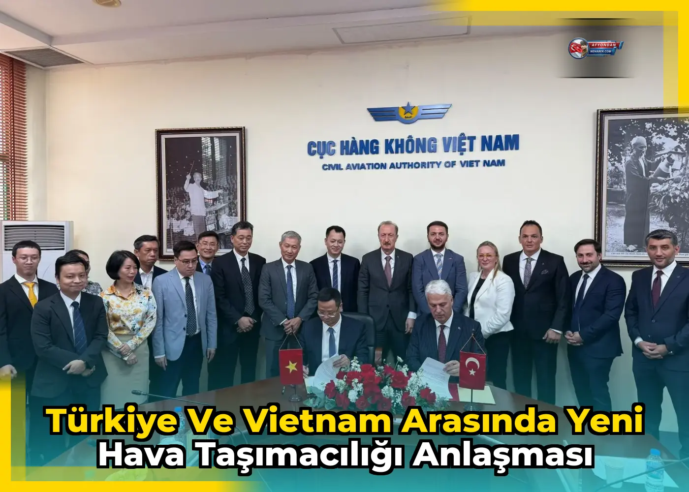Türkiye ve Vietnam arasında yeni hava taşımacılığı anlaşması