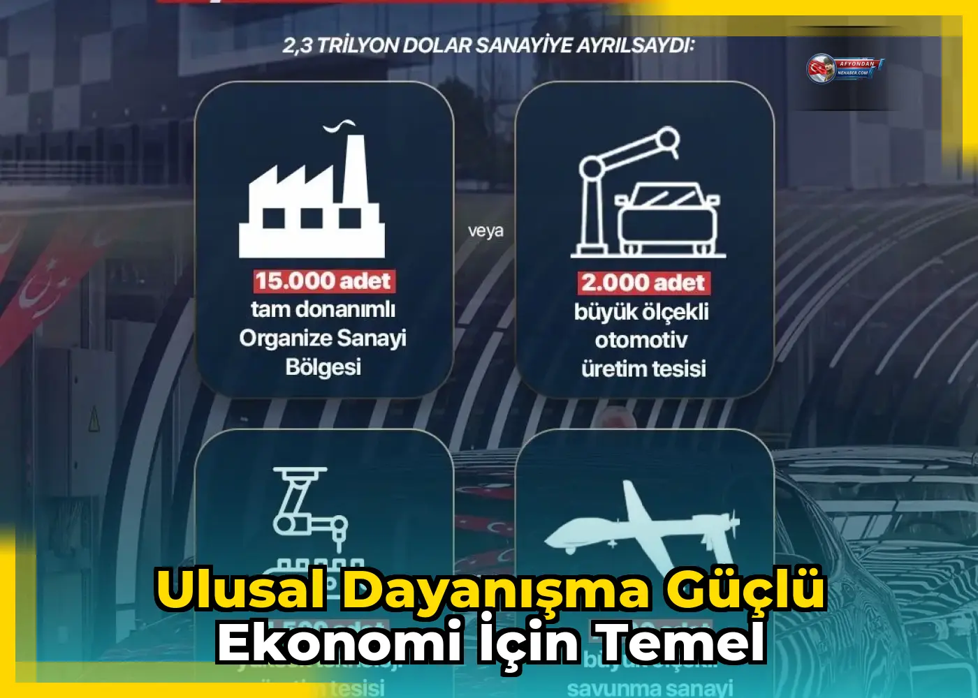Ulusal dayanışma güçlü ekonomi için temel