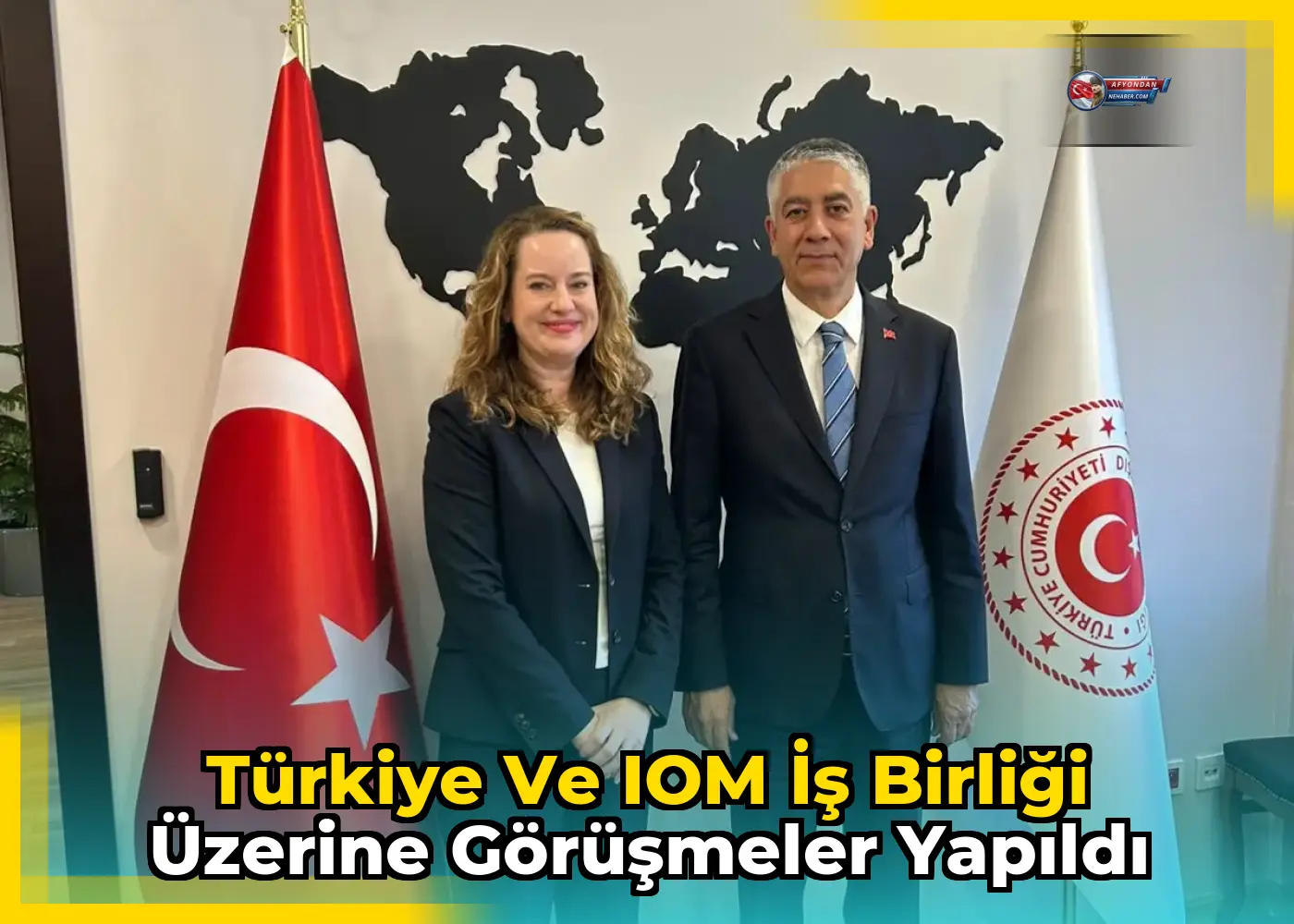 Türkiye ve IOM iş birliği üzerine görüşmeler yapıldı