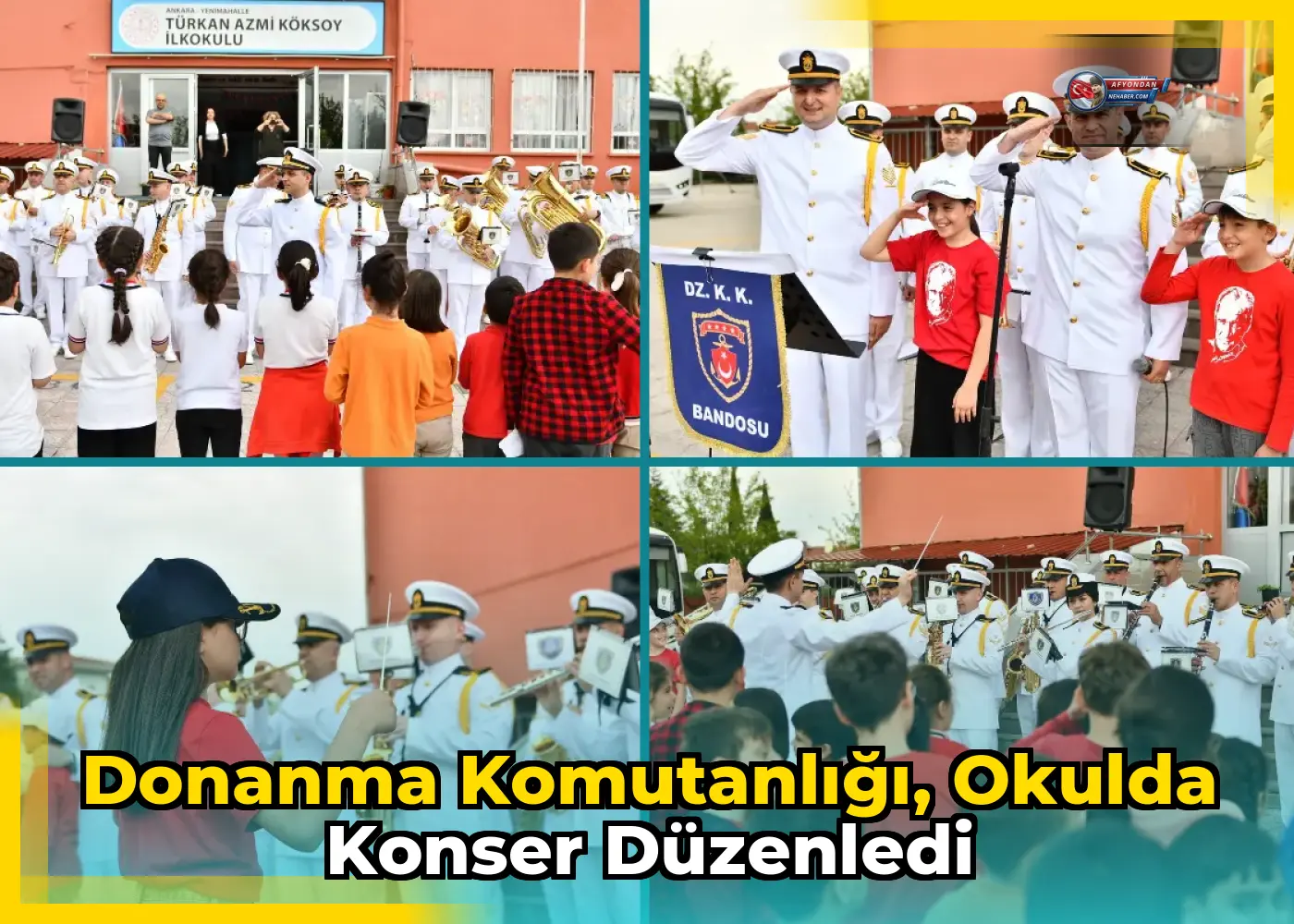Donanma Komutanlığı, okulda konser düzenledi