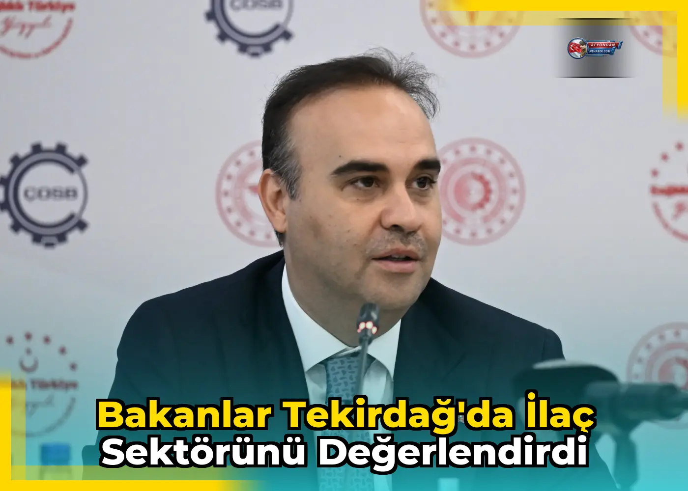 Bakanlar Tekirdağ'da İlaç Sektörünü Değerlendirdi
