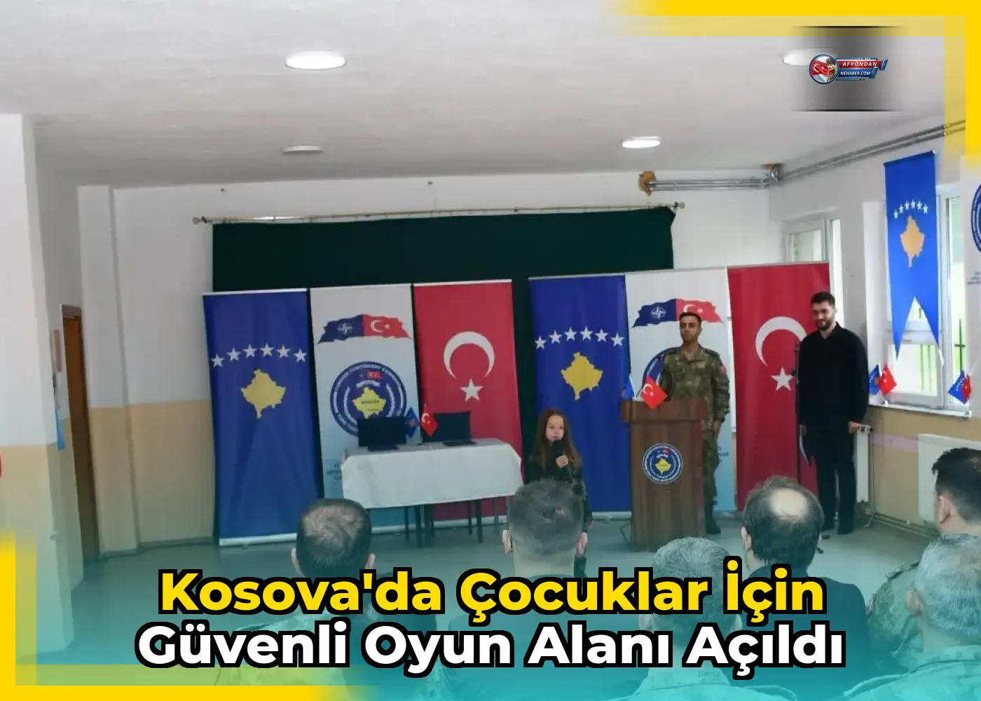 Kosova'da Çocuklar için Güvenli Oyun Alanı Açıldı