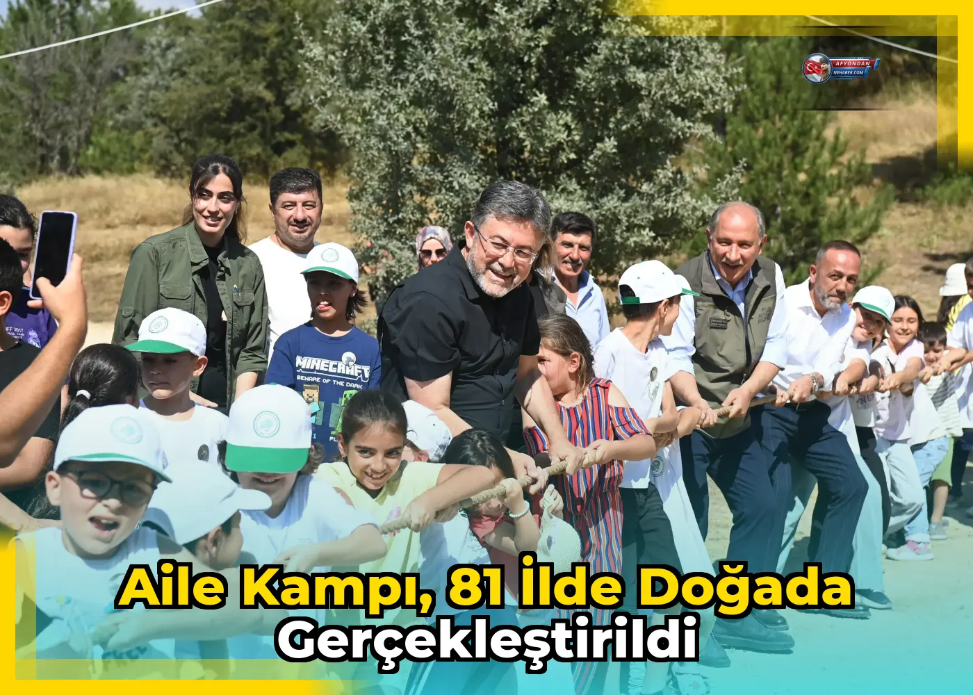 Aile Kampı, 81 İlde Doğada Gerçekleştirildi