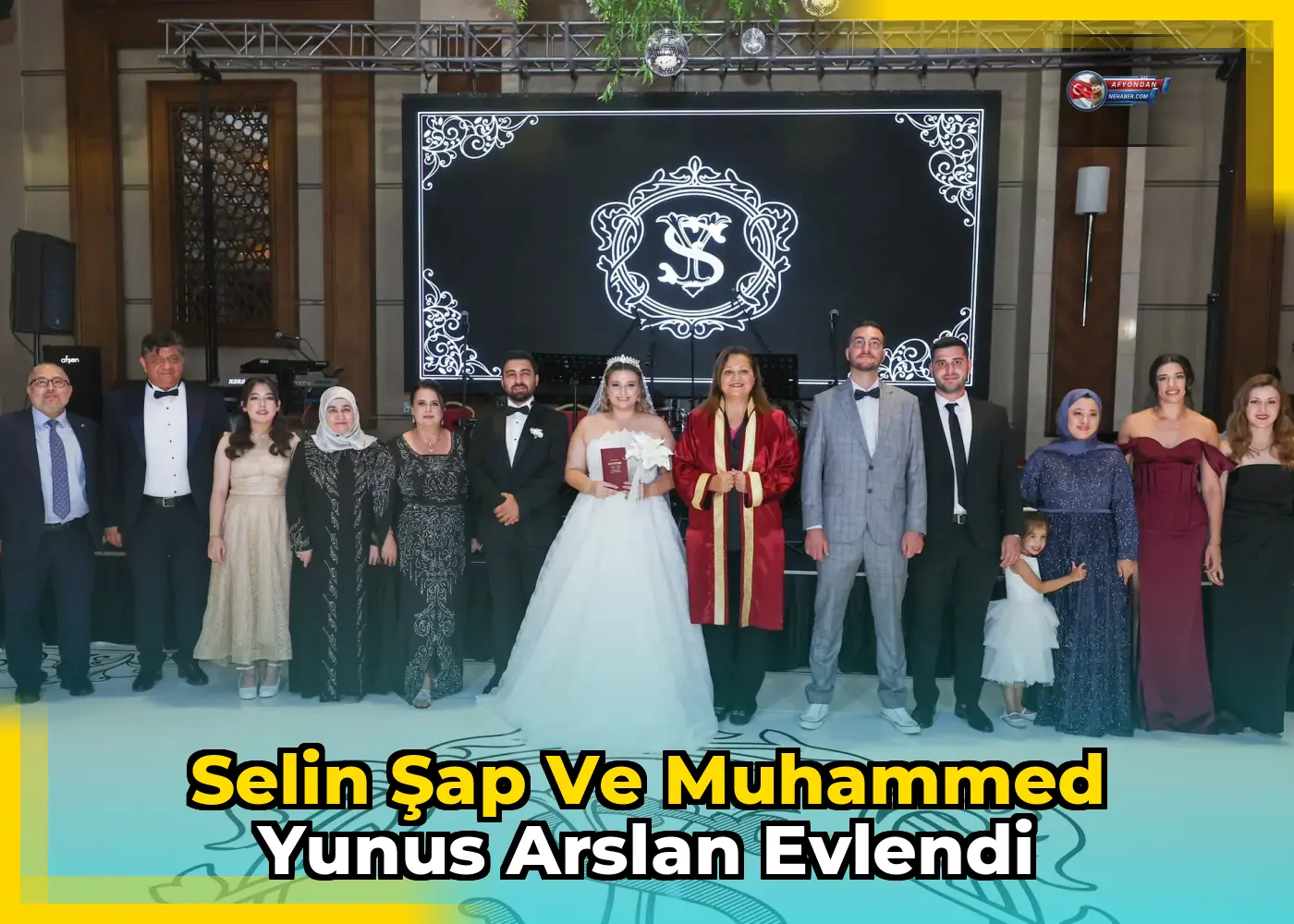 Selin Şap ve Muhammed Yunus Arslan evlendi