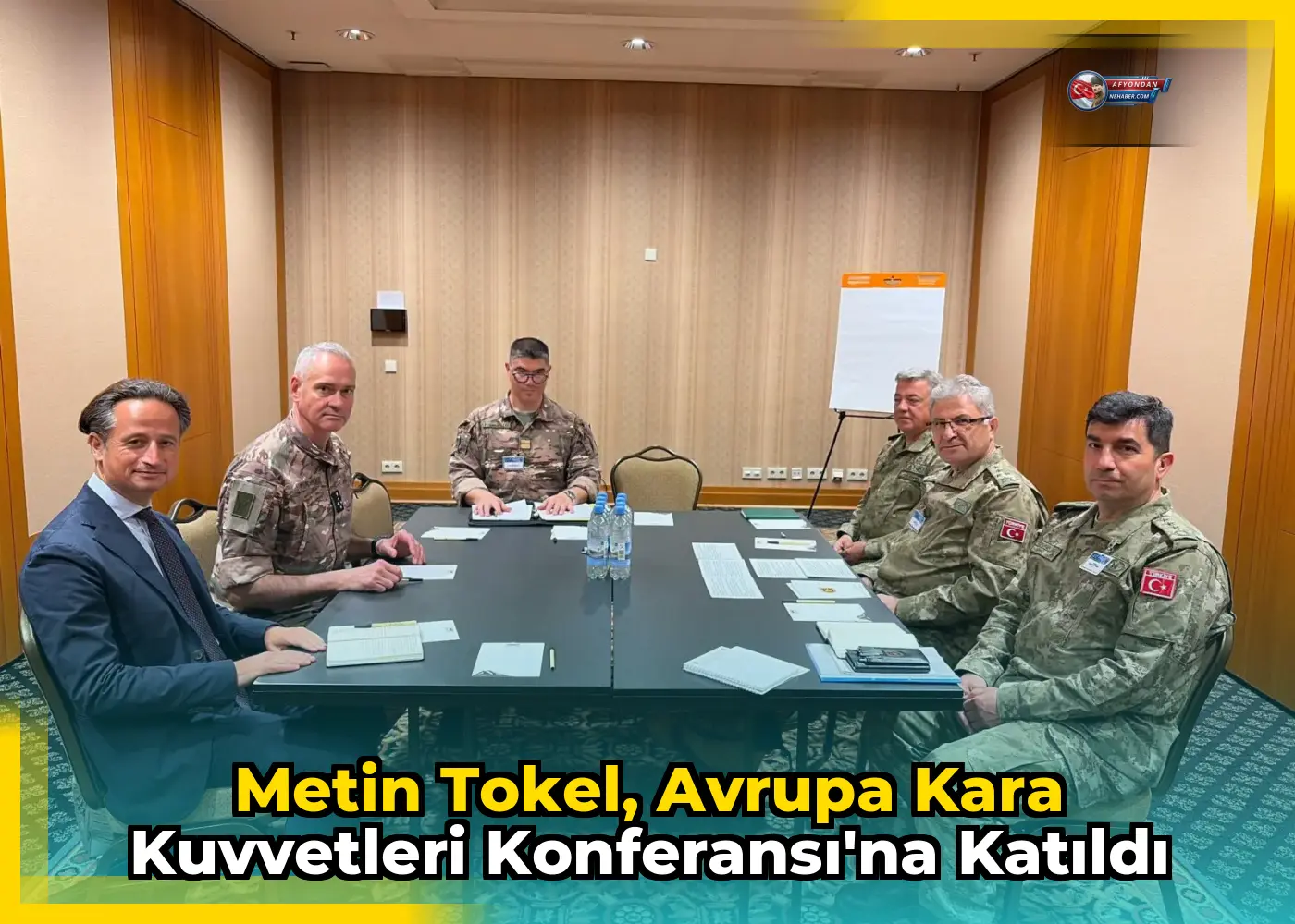 Metin Tokel, Avrupa Kara Kuvvetleri Konferansı'na katıldı