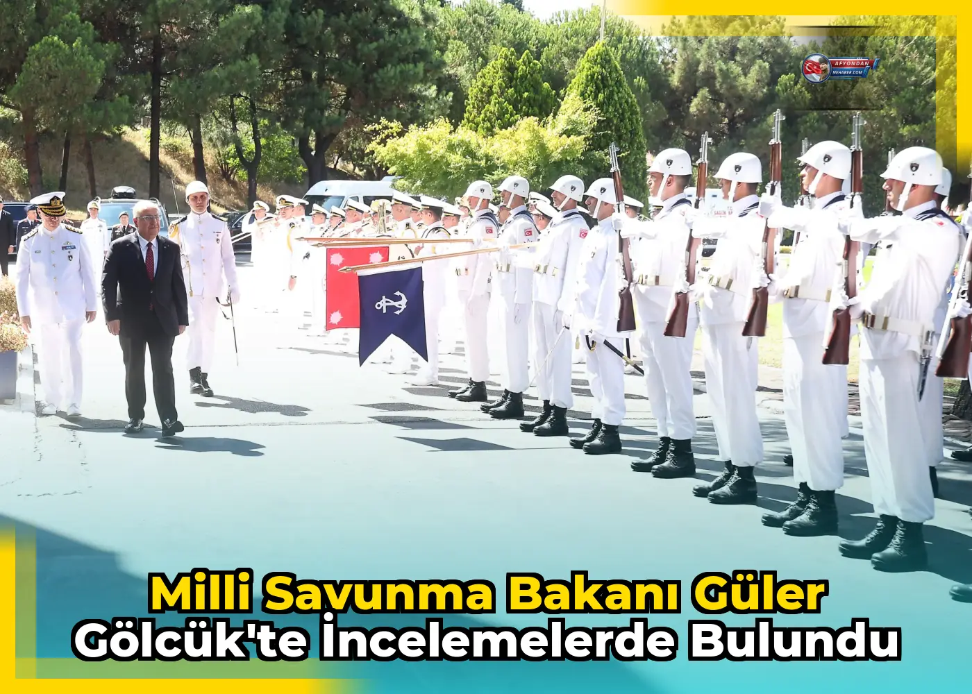Milli Savunma Bakanı Güler Gölcük'te İncelemelerde Bulundu