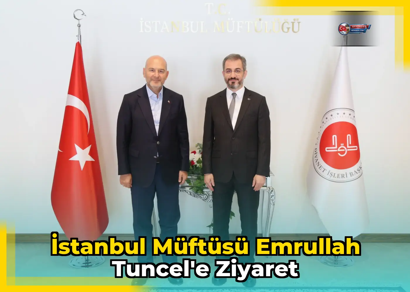 İstanbul Müftüsü Emrullah Tuncel'e Ziyaret