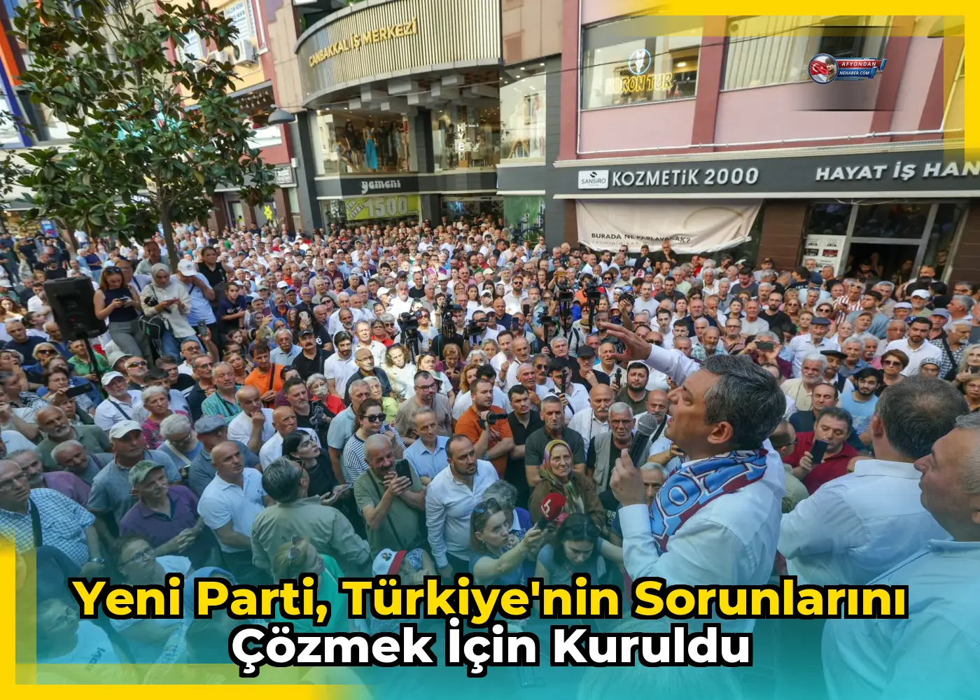 Yeni Parti, Türkiye'nin Sorunlarını Çözmek İçin Kuruldu