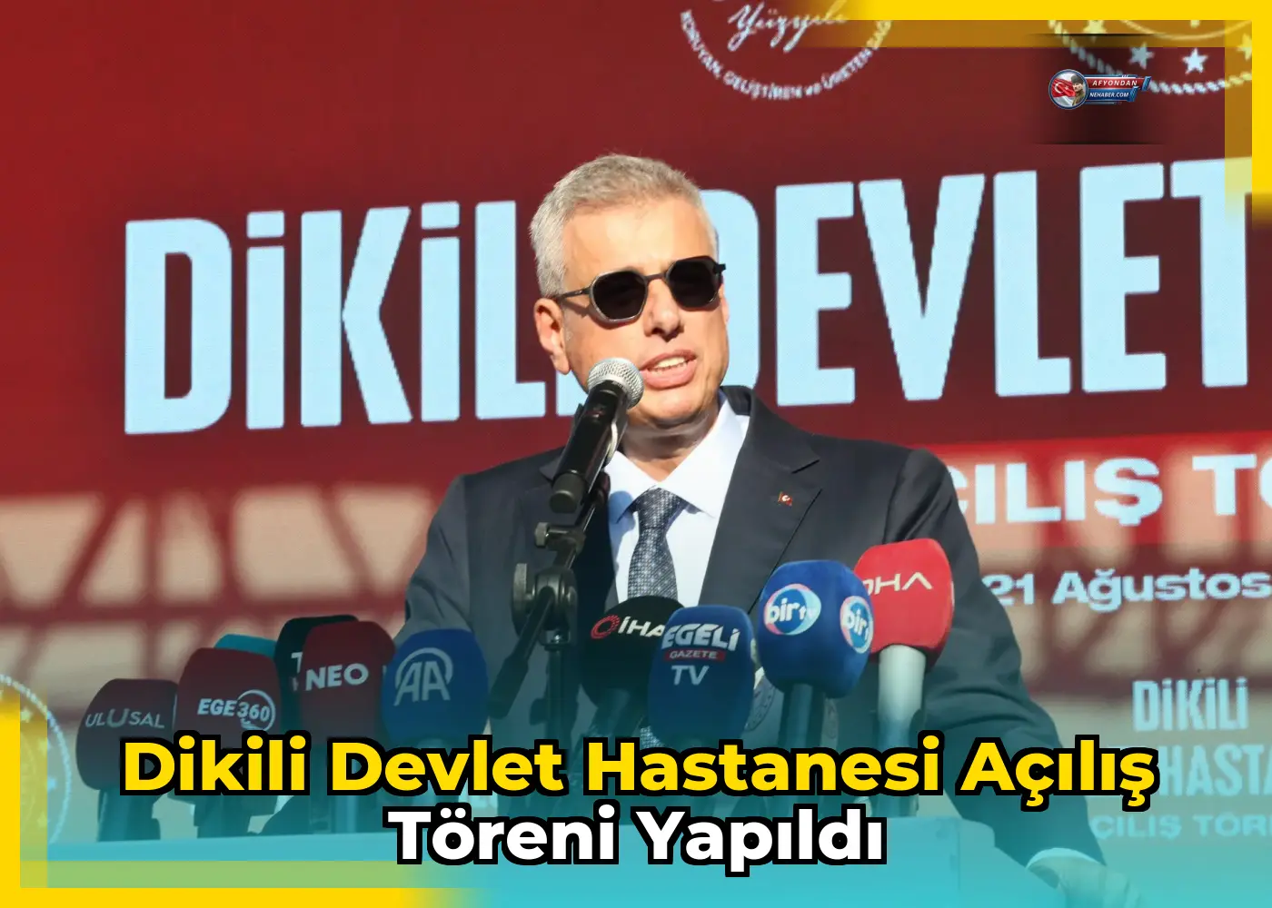 Dikili Devlet Hastanesi Açılış Töreni Yapıldı