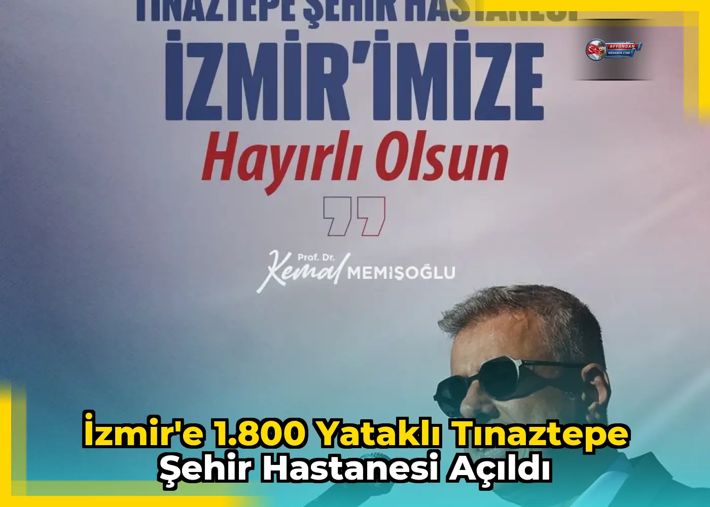 İzmir'e 1.800 Yataklı Tınaztepe Şehir Hastanesi Açıldı