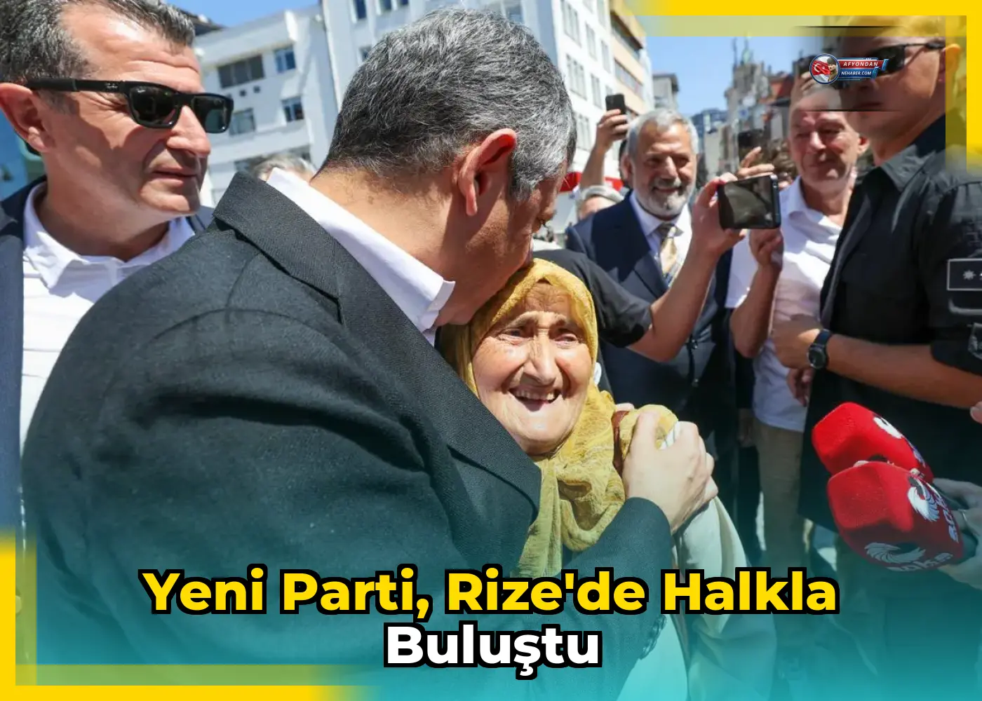 Yeni Parti, Rize'de halkla buluştu