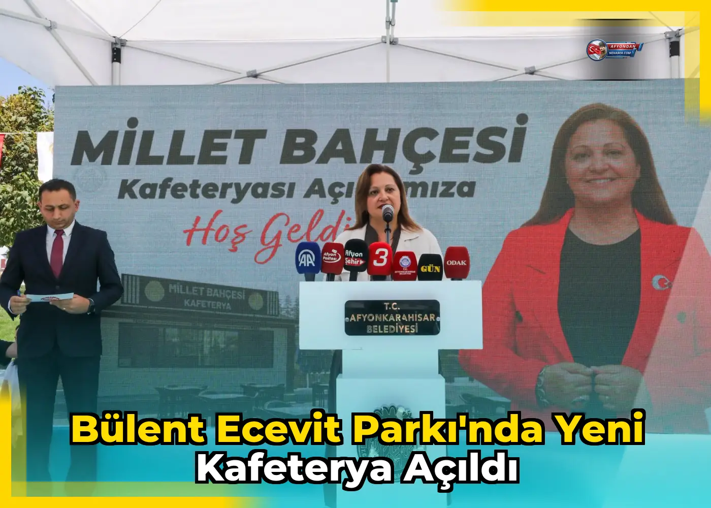 Bülent Ecevit Parkı'nda yeni kafeterya açıldı