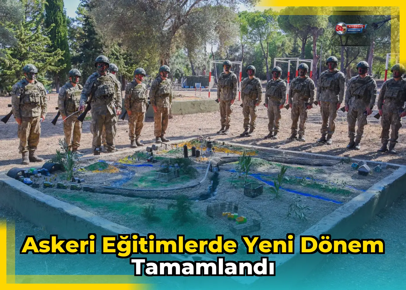 Askeri eğitimlerde yeni dönem tamamlandı