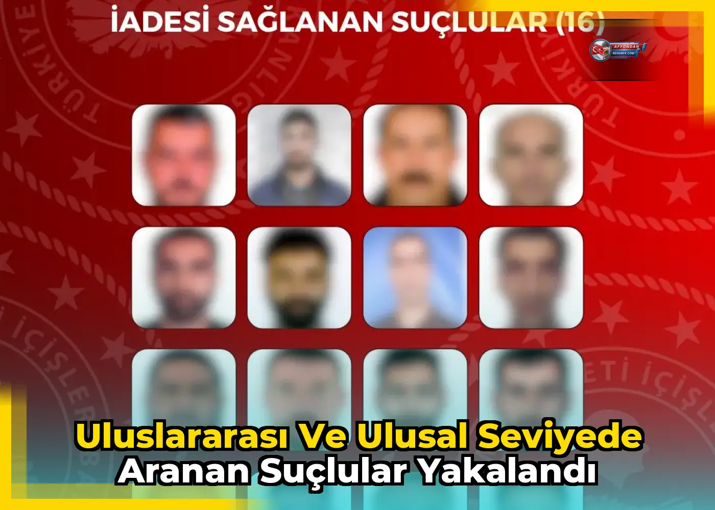 Uluslararası ve ulusal seviyede aranan suçlular yakalandı