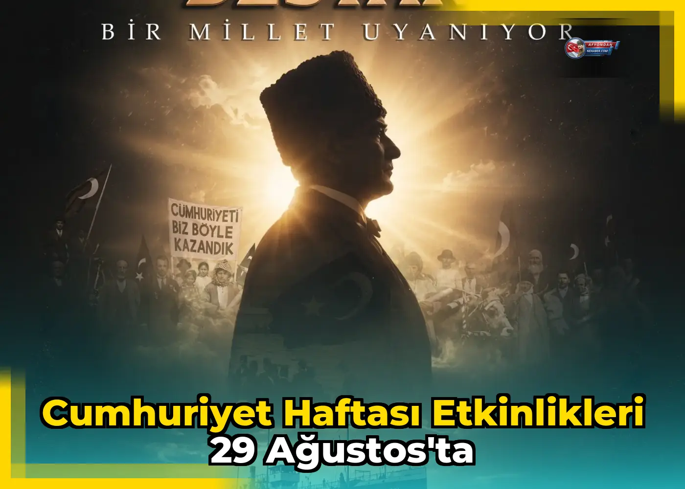 Cumhuriyet Haftası Etkinlikleri 29 Ağustos'ta