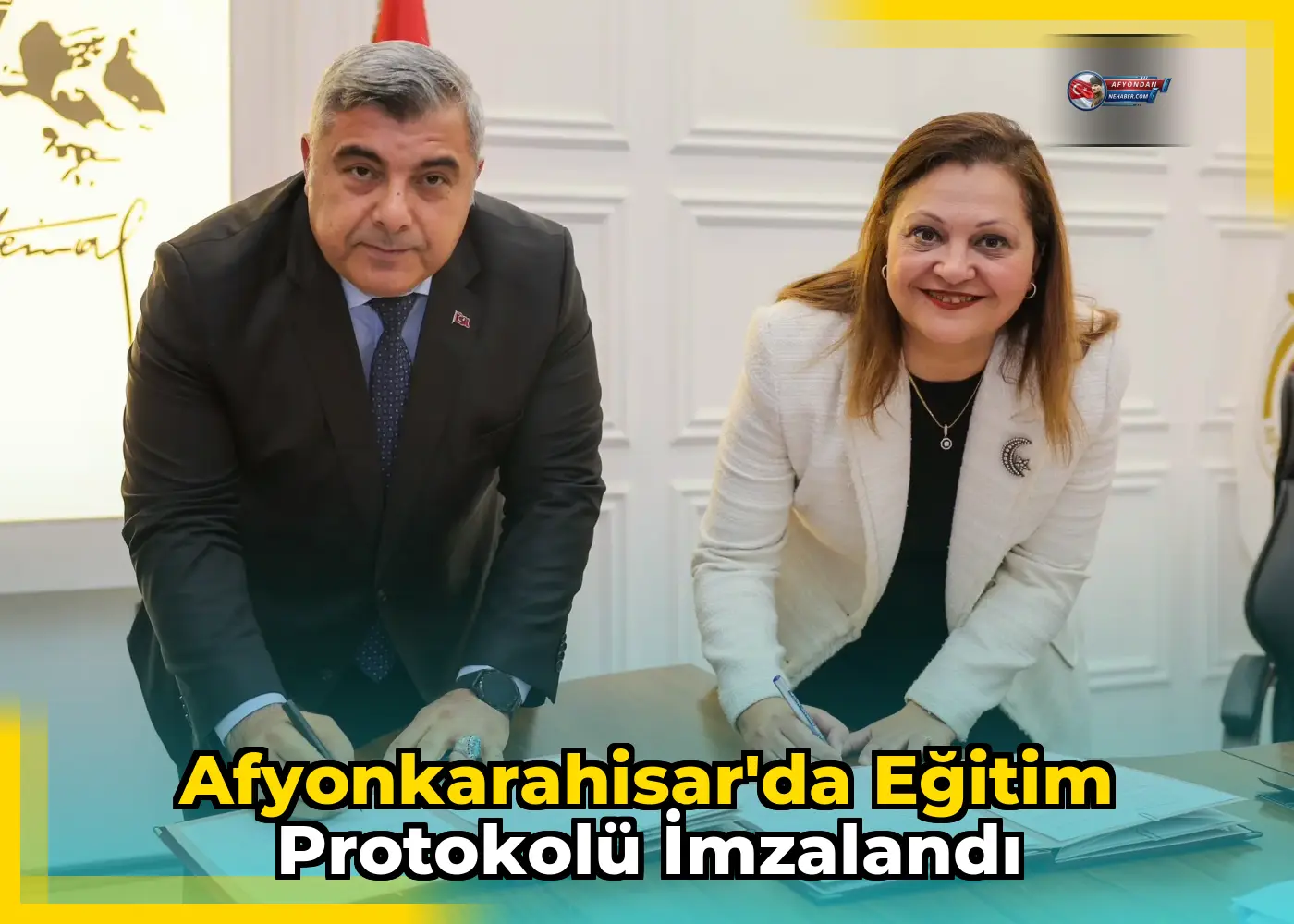 Afyonkarahisar'da Eğitim Protokolü İmzalandı