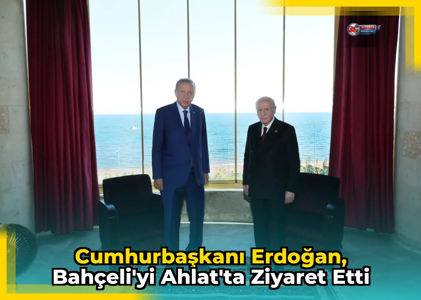 Cumhurbaşkanı Erdoğan, Bahçeli'yi Ahlat'ta ziyaret etti