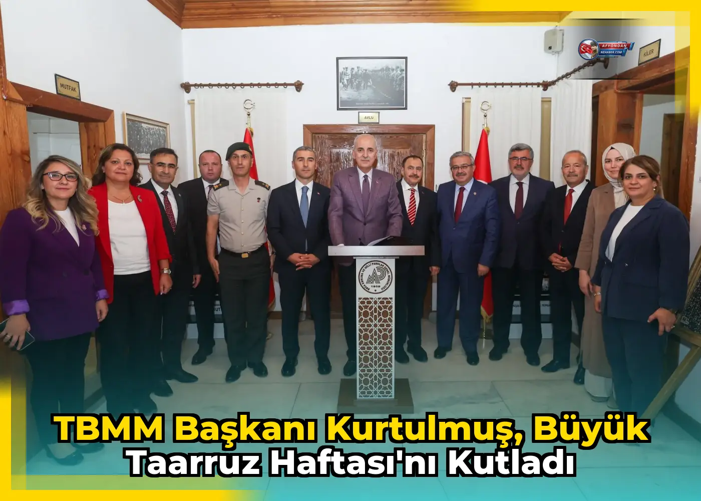TBMM Başkanı Kurtulmuş, Büyük Taarruz Haftası'nı kutladı