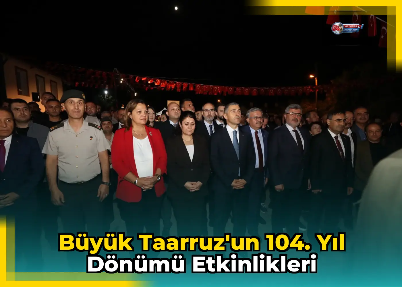 Büyük Taarruz'un 104. yıl dönümü etkinlikleri