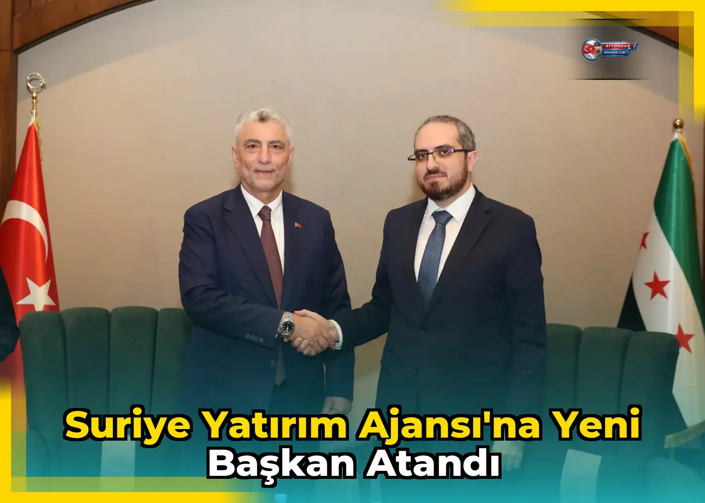 Suriye Yatırım Ajansı'na Yeni Başkan Atandı
