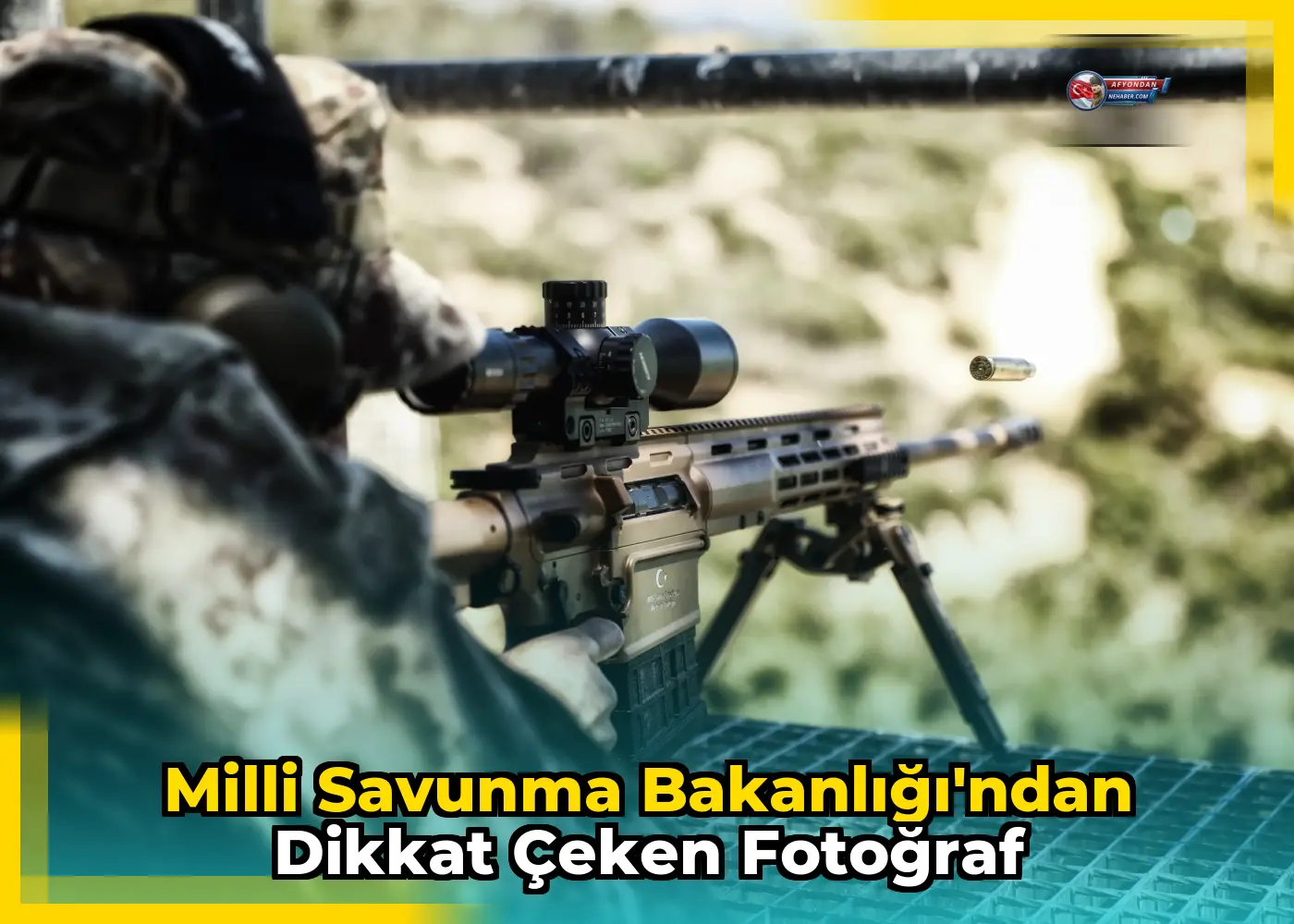 Milli Savunma Bakanlığı'ndan dikkat çeken fotoğraf