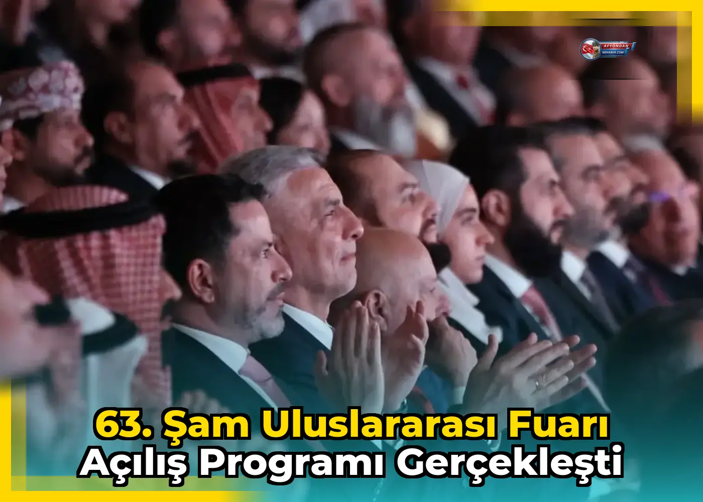 63. Şam Uluslararası Fuarı Açılış Programı Gerçekleşti
