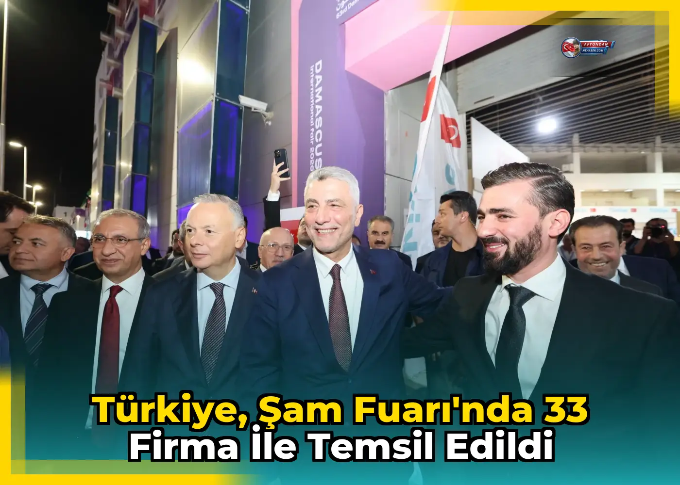 Türkiye, Şam Fuarı'nda 33 firma ile temsil edildi
