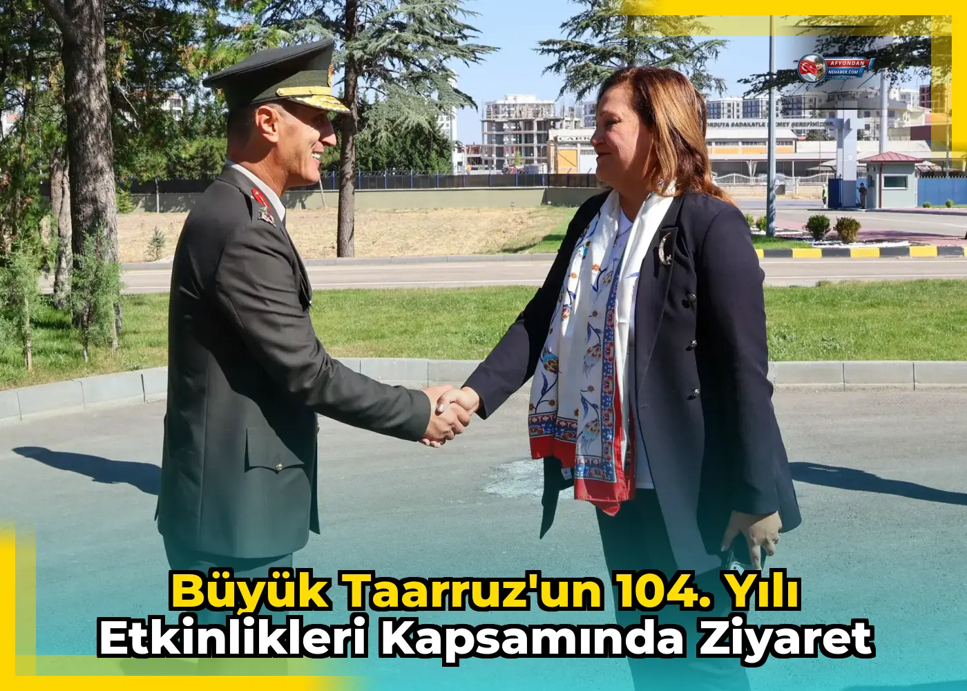 Büyük Taarruz'un 104. yılı etkinlikleri kapsamında ziyaret