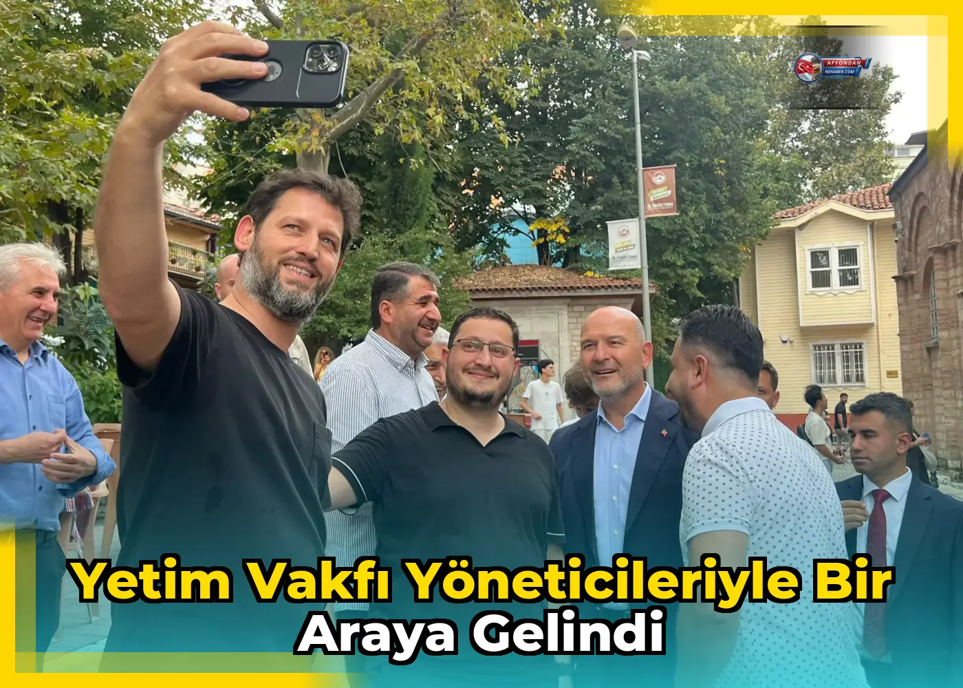 Yetim Vakfı yöneticileriyle bir araya gelindi