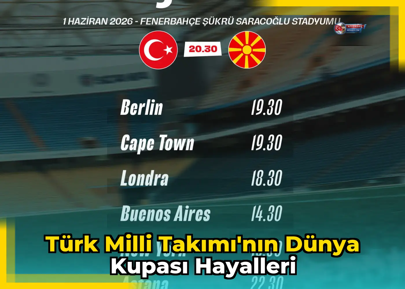 Türk Milli Takımı'nın Dünya Kupası Hayalleri