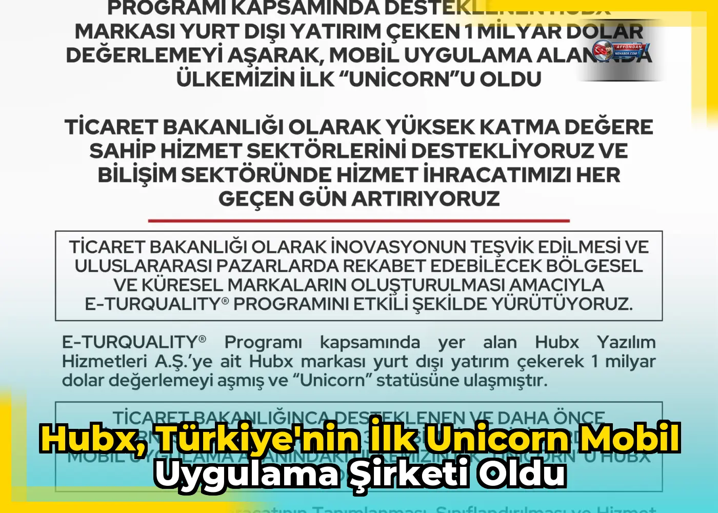 HubX, Türkiye'nin İlk Unicorn Mobil Uygulama Şirketi Oldu