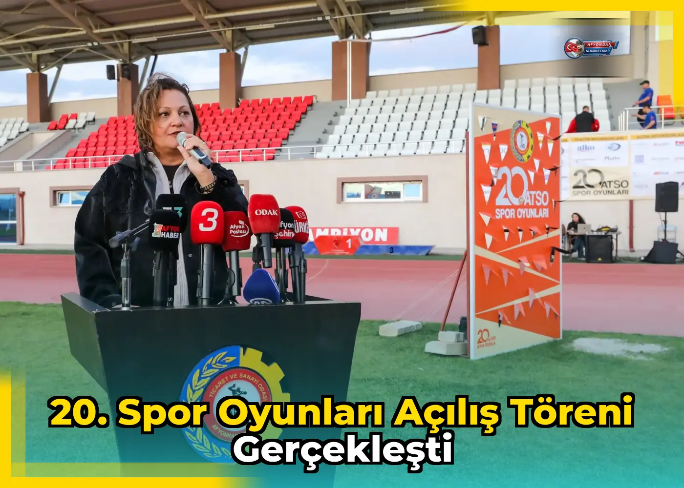 20. Spor Oyunları Açılış Töreni Gerçekleşti