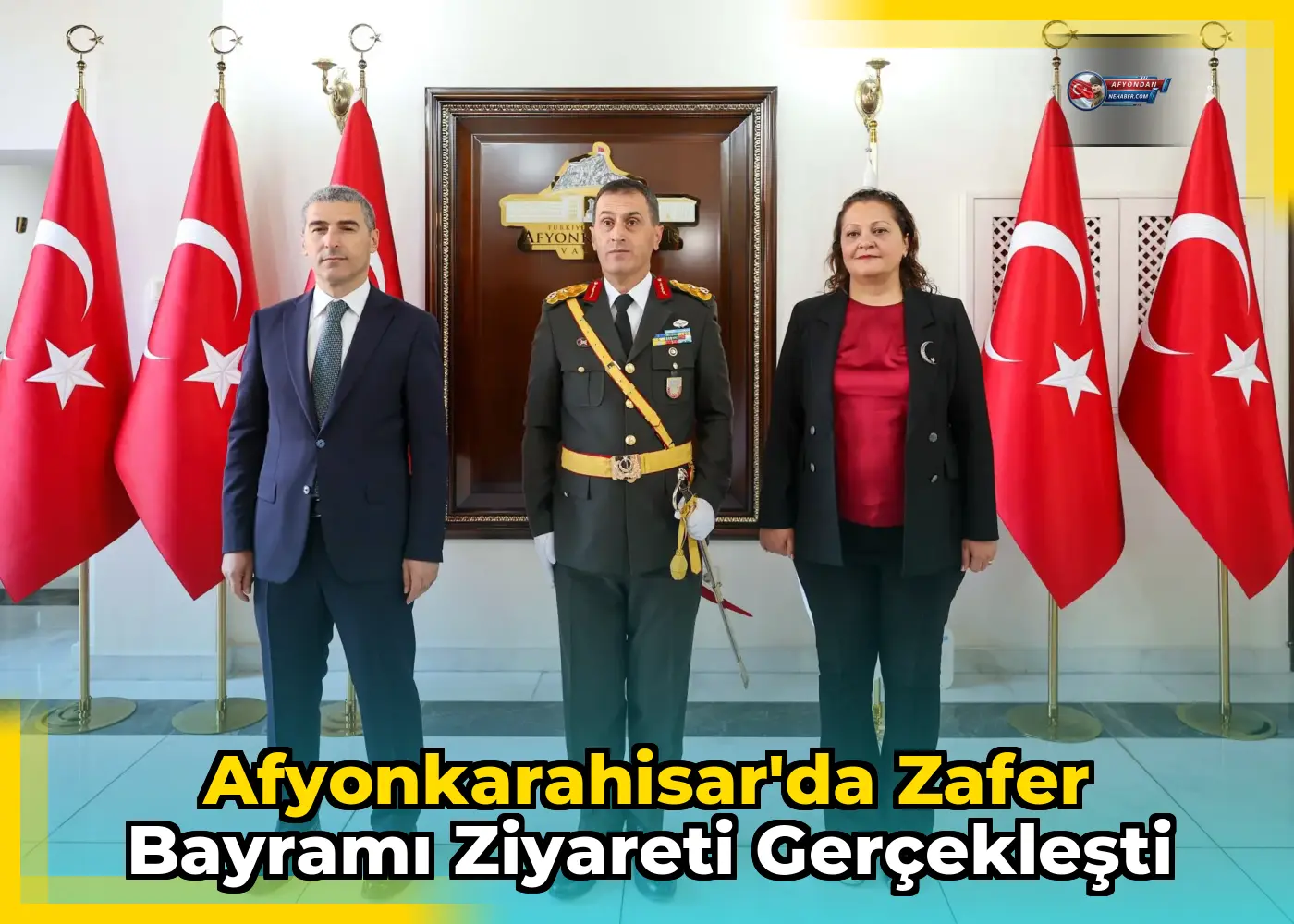 Afyonkarahisar'da Zafer Bayramı Ziyareti Gerçekleşti