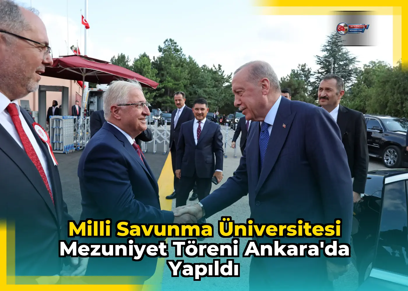Milli Savunma Üniversitesi Mezuniyet Töreni Ankara'da Yapıldı