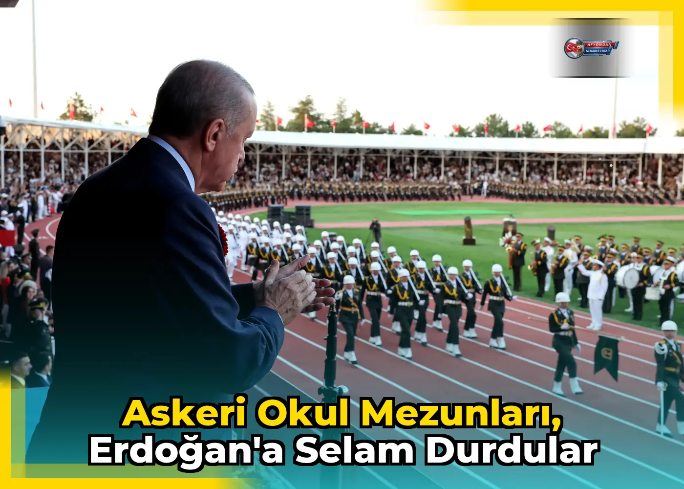 Askeri Okul Mezunları, Erdoğan'a Selam Durdular