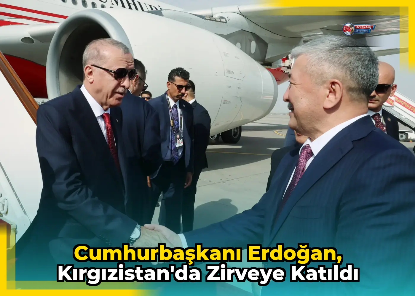Cumhurbaşkanı Erdoğan, Kırgızistan'da Zirveye Katıldı